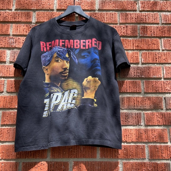 1996 Vintage Single Stitch Tupac Memorial RARE - Picture 3 of 4